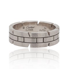 Cartier 18K White Gold Ring