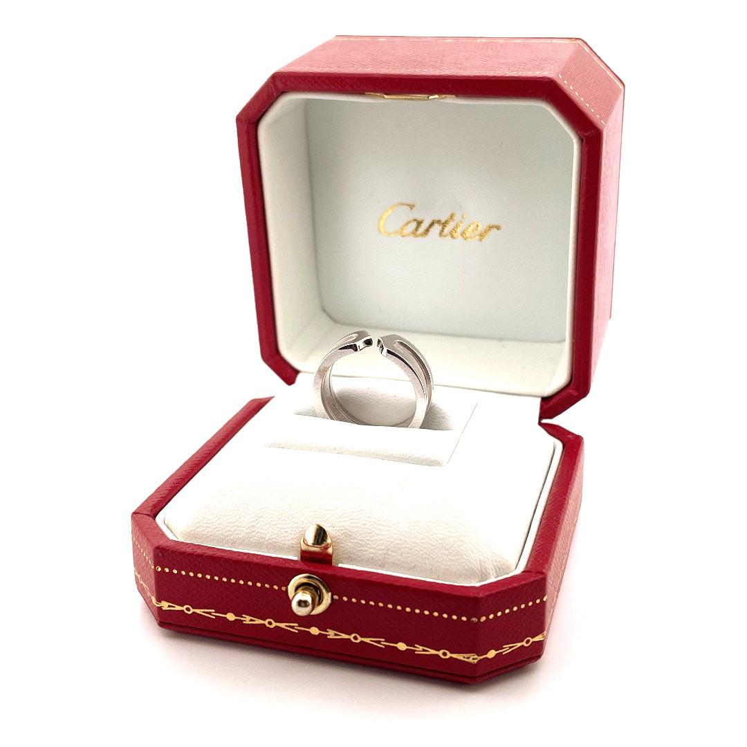 Women's or Men's Cartier 18k White Gold Ring