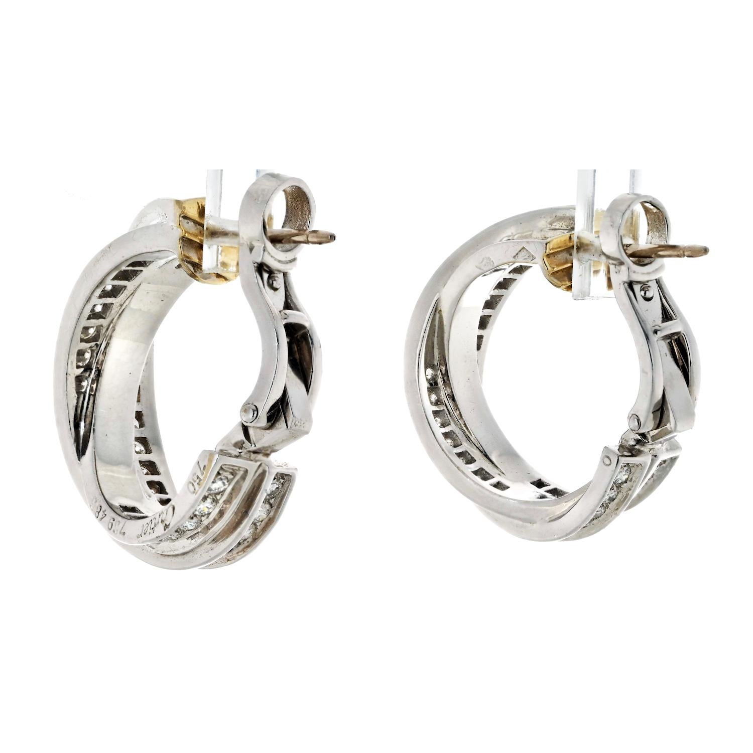 cartier hoop earrings price