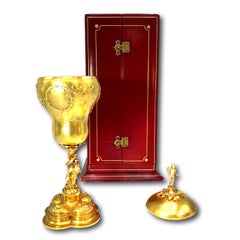 Cartier 18 Karat Yellow Goblet Cup