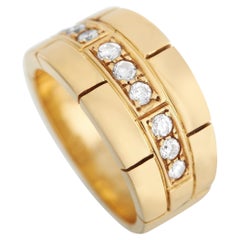 Cartier 18K Yellow Gold 0.40 ct Diamond Ring