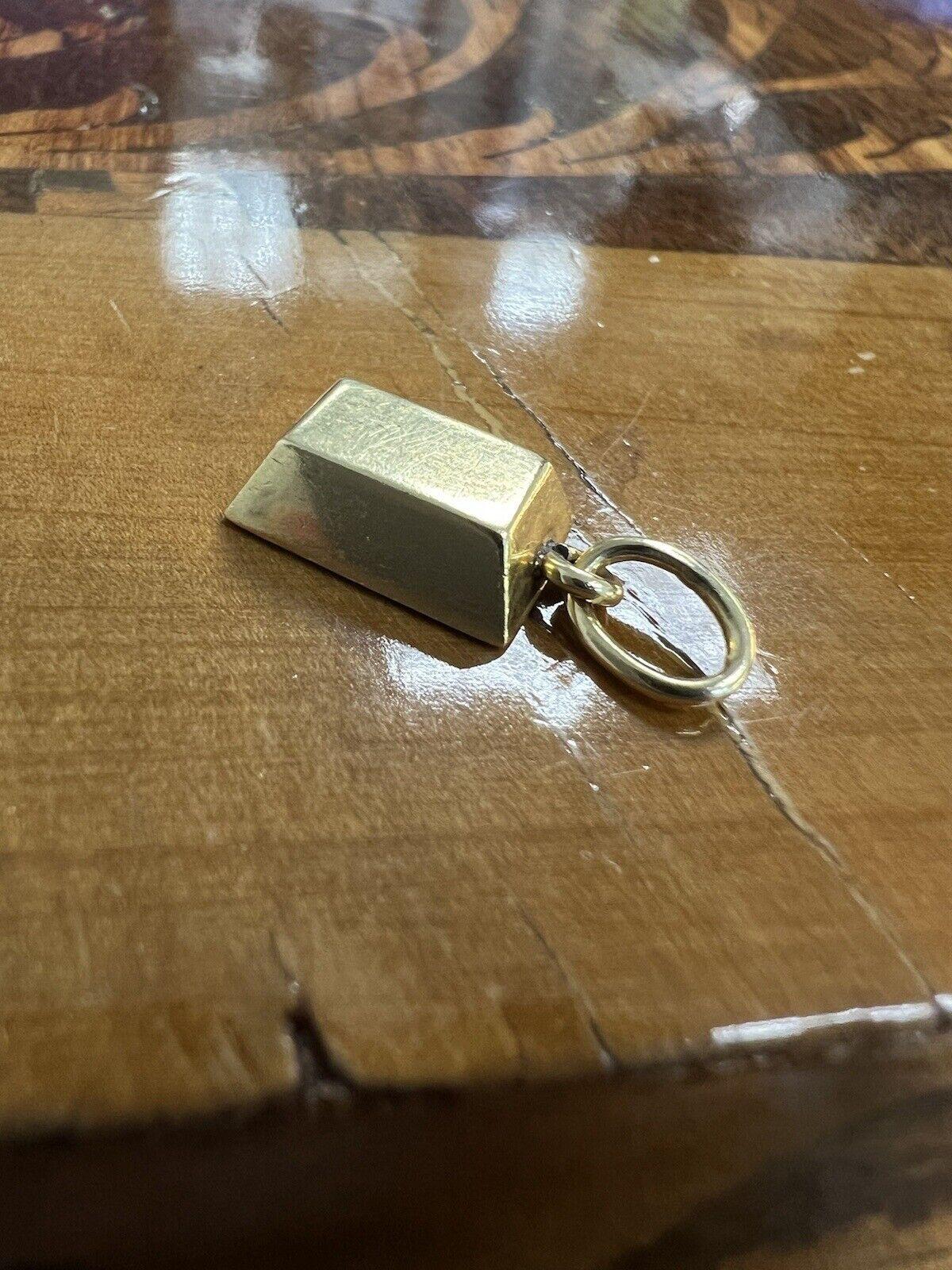 cartier ingot pendant