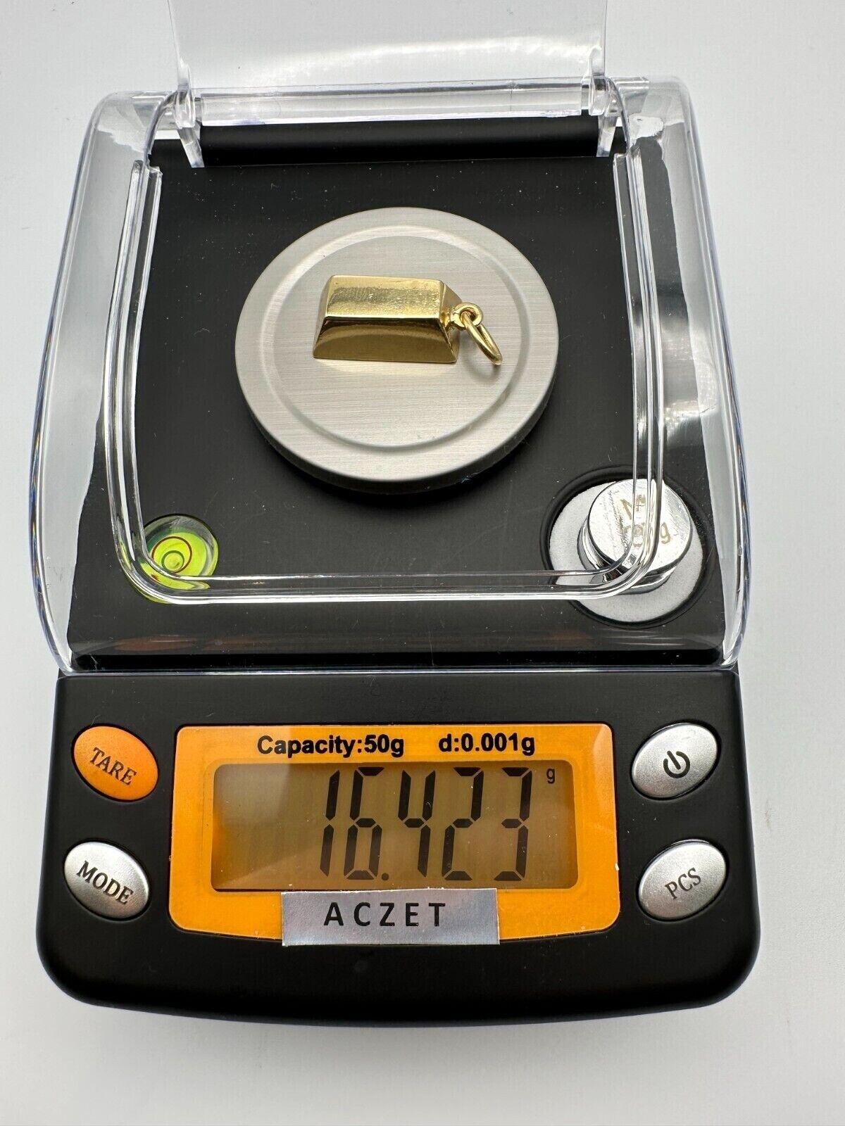cartier ingot pendant