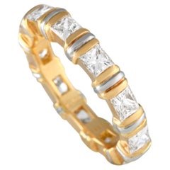 Cartier 18K Yellow Gold 1.65ct Diamond Band Ring