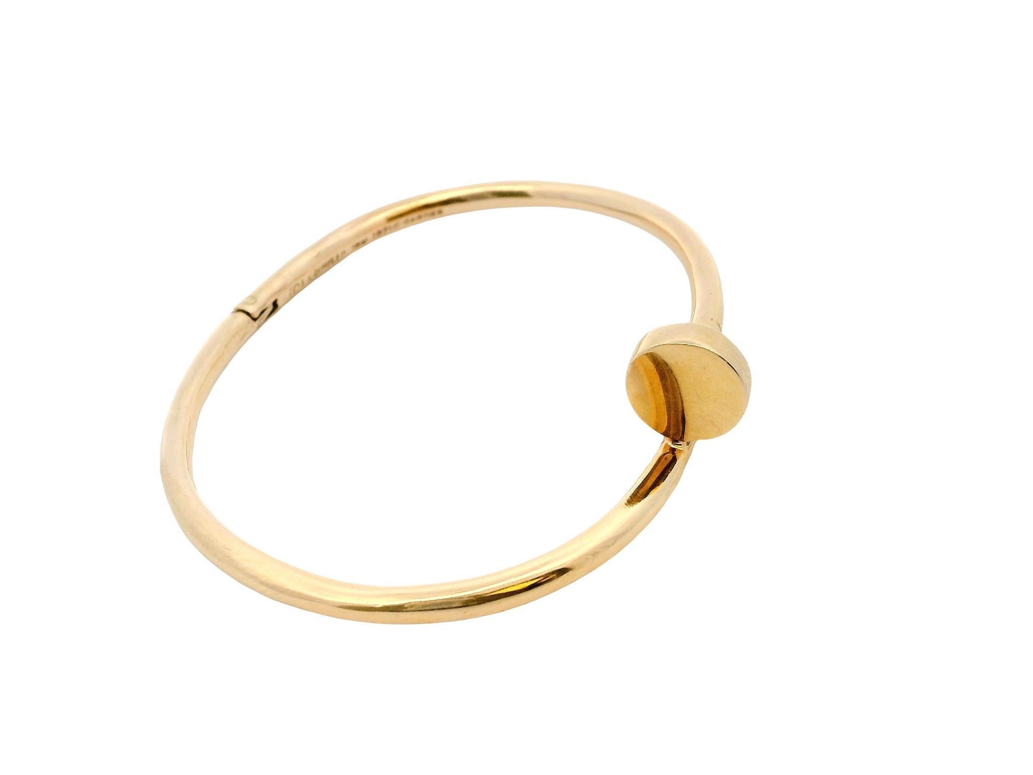 Femenino o masculino Cartier 18k Oro Amarillo Aldo Cipullo Cartier Uña Pulsera brazalete en venta