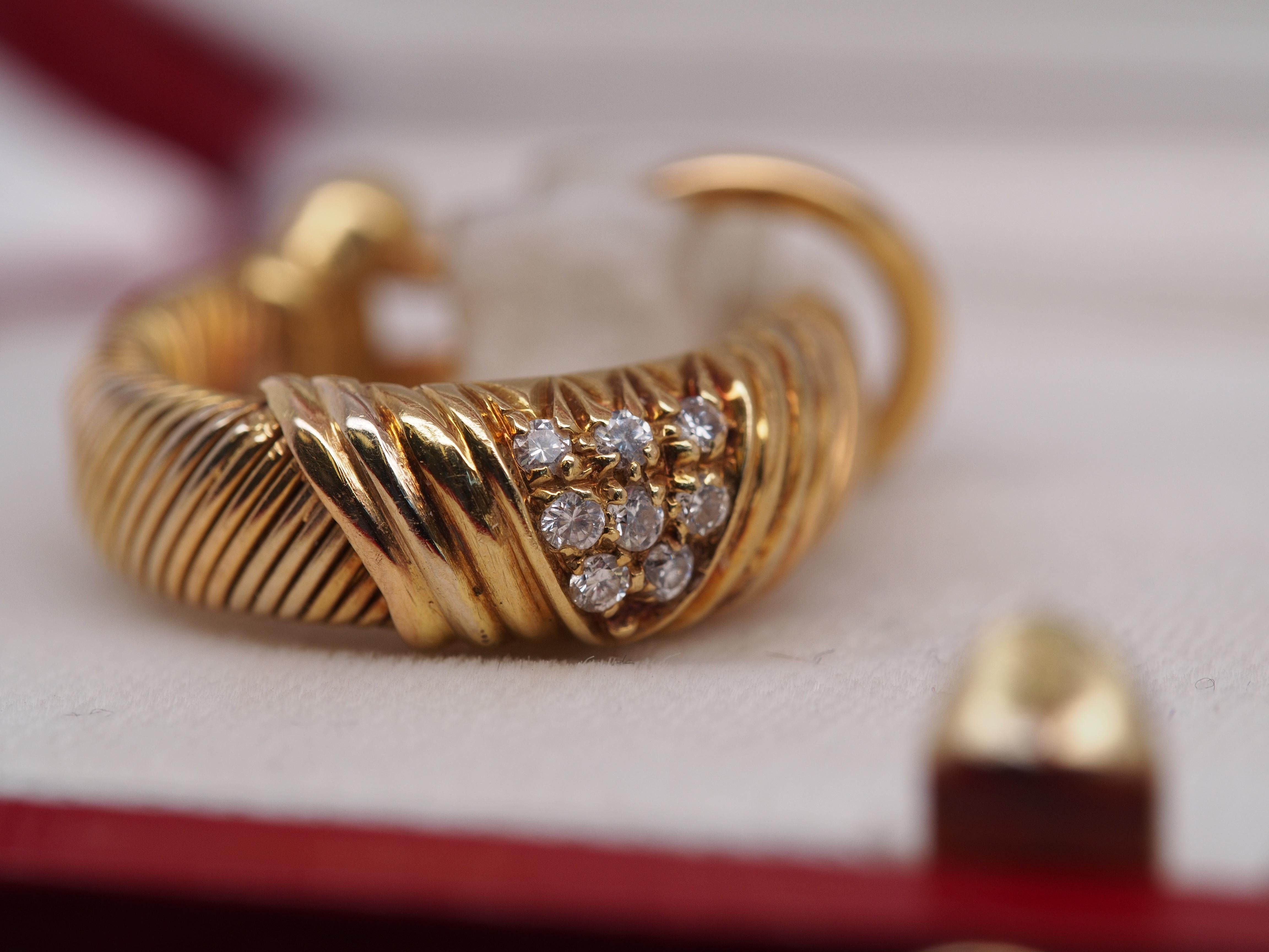 kulo design gold earrings