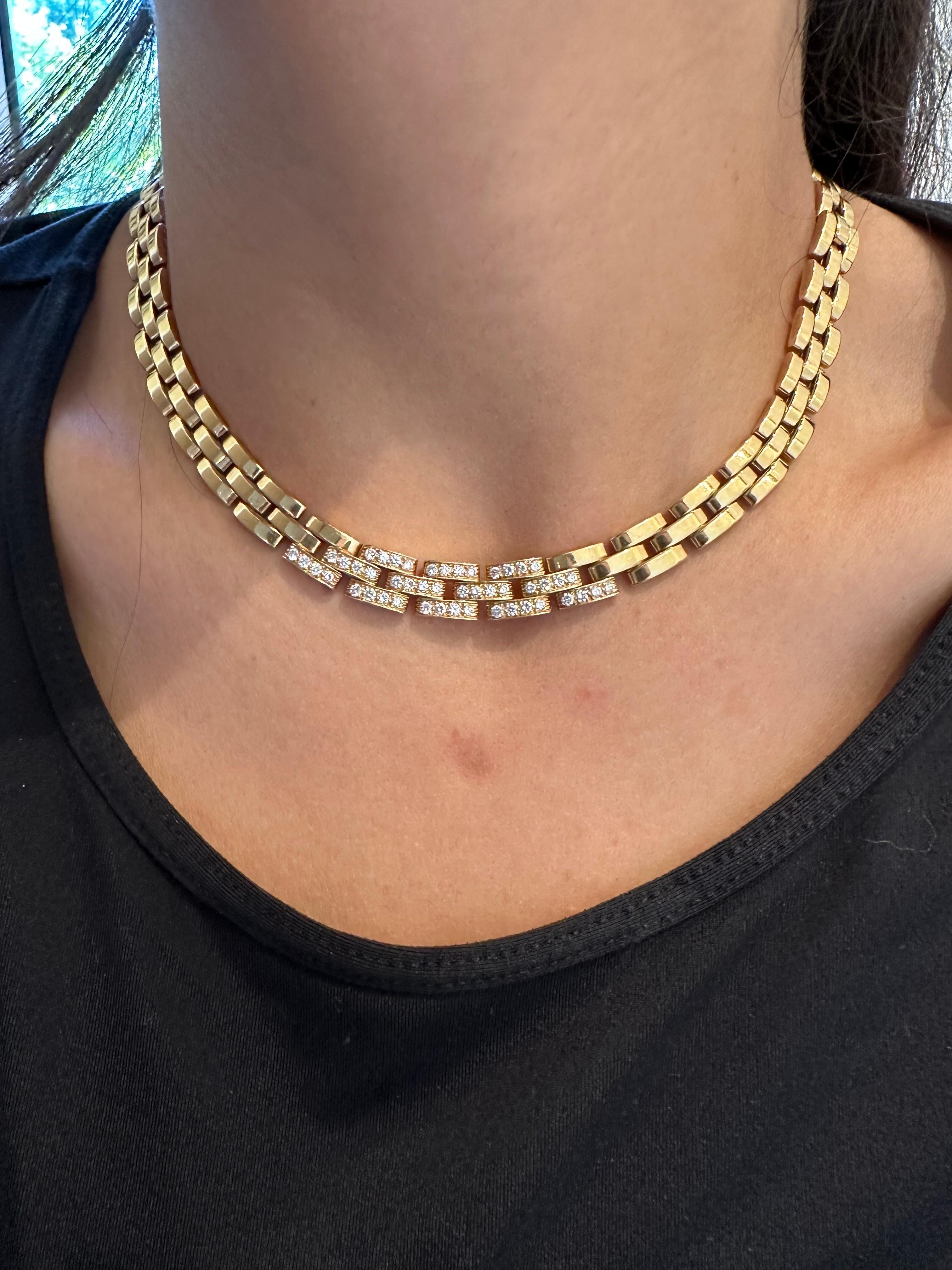 cartier panther necklace