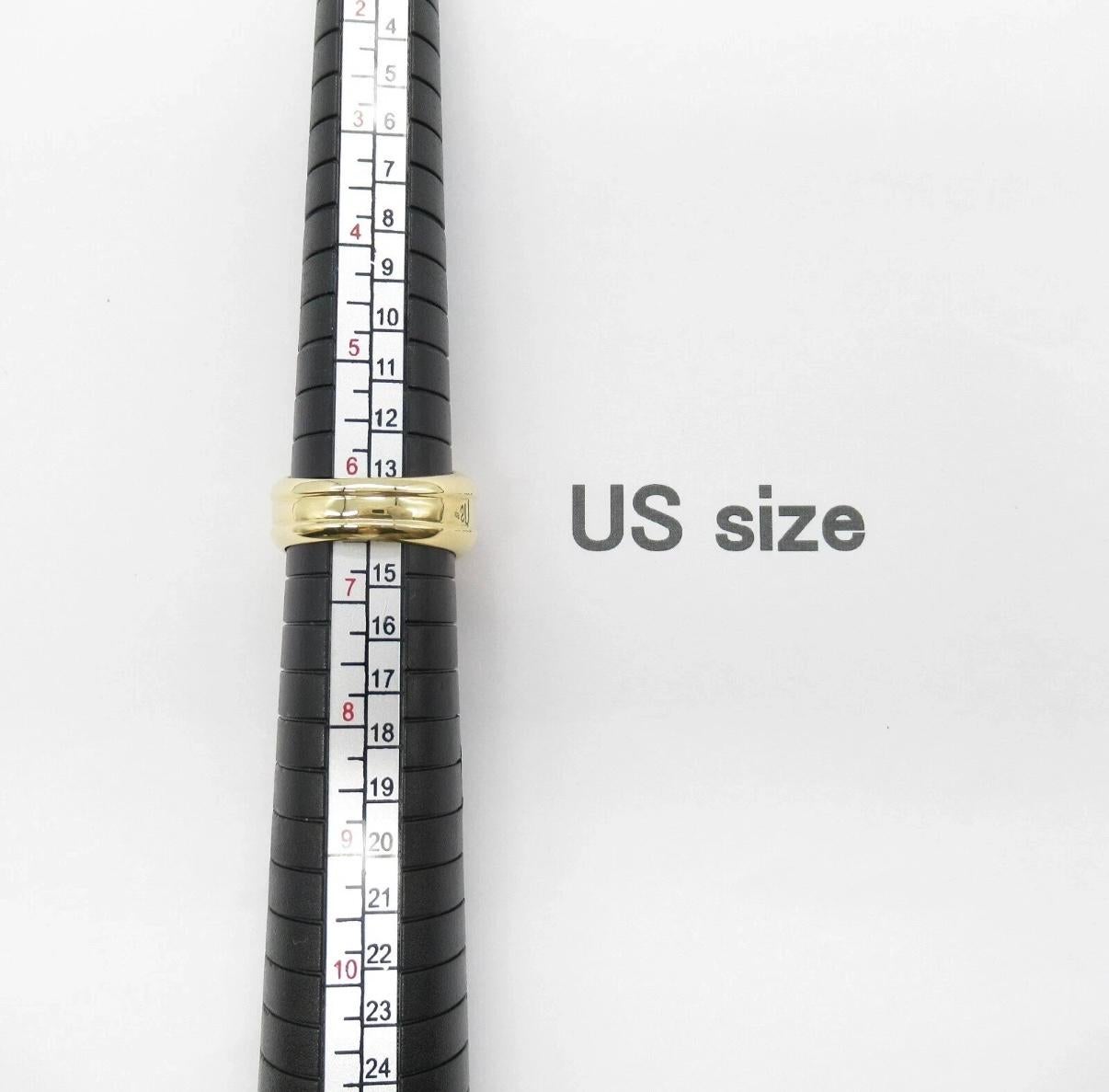 Women's or Men's CARTIER 18k Yellow Gold & Baguette Ruby Cocktail Ring 1980s Vintage
