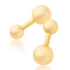 Gemelli Cartier in oro giallo 18 carati con perline