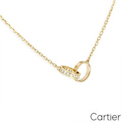 Cartier 18k Yellow Gold Diamond Love Necklace B7013800