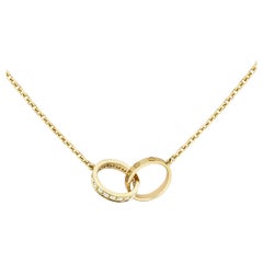 Cartier 18k Yellow Gold Diamond Love Necklace B7013800