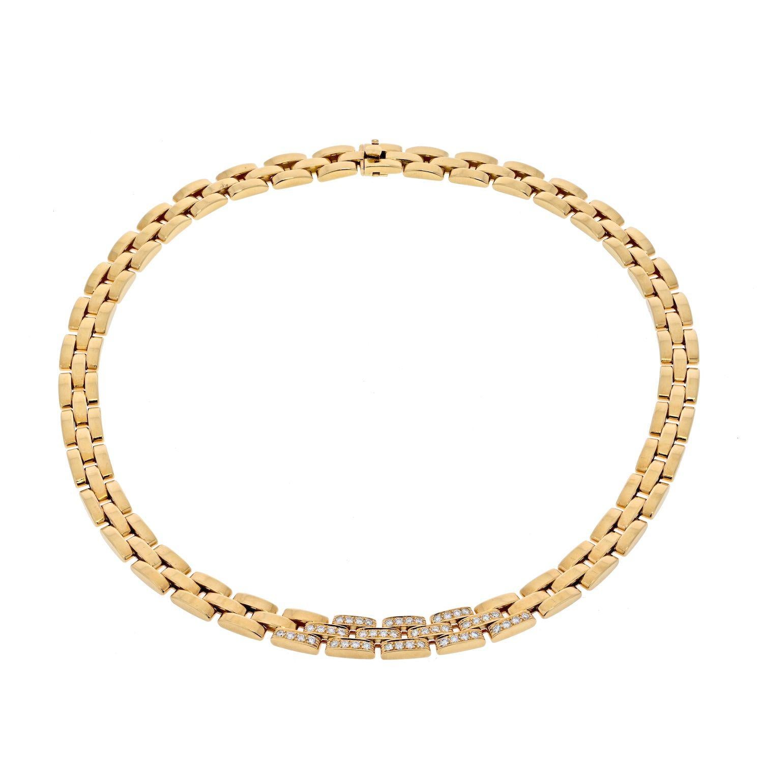 cartier maillon panthere necklace