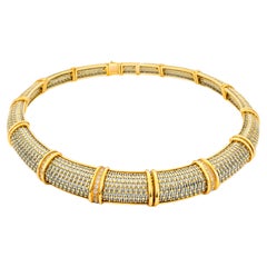 Cartier 18K Yellow Gold Diamond Necklace