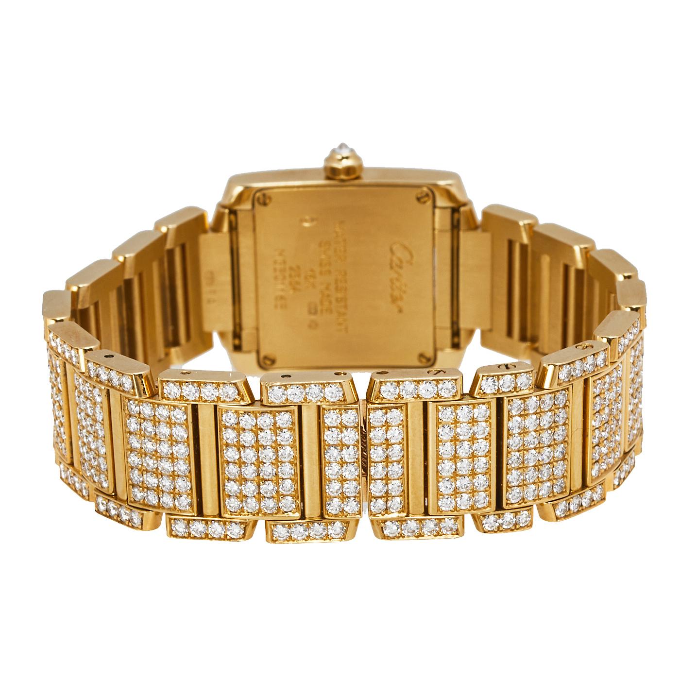 Cartier's Tank watches were inspired by the military tanks used by English troops during World War I, flaunting distinct caterpillar tracks of the army tank into the bracelet design. The watch collection was an instant hit as it was considered the