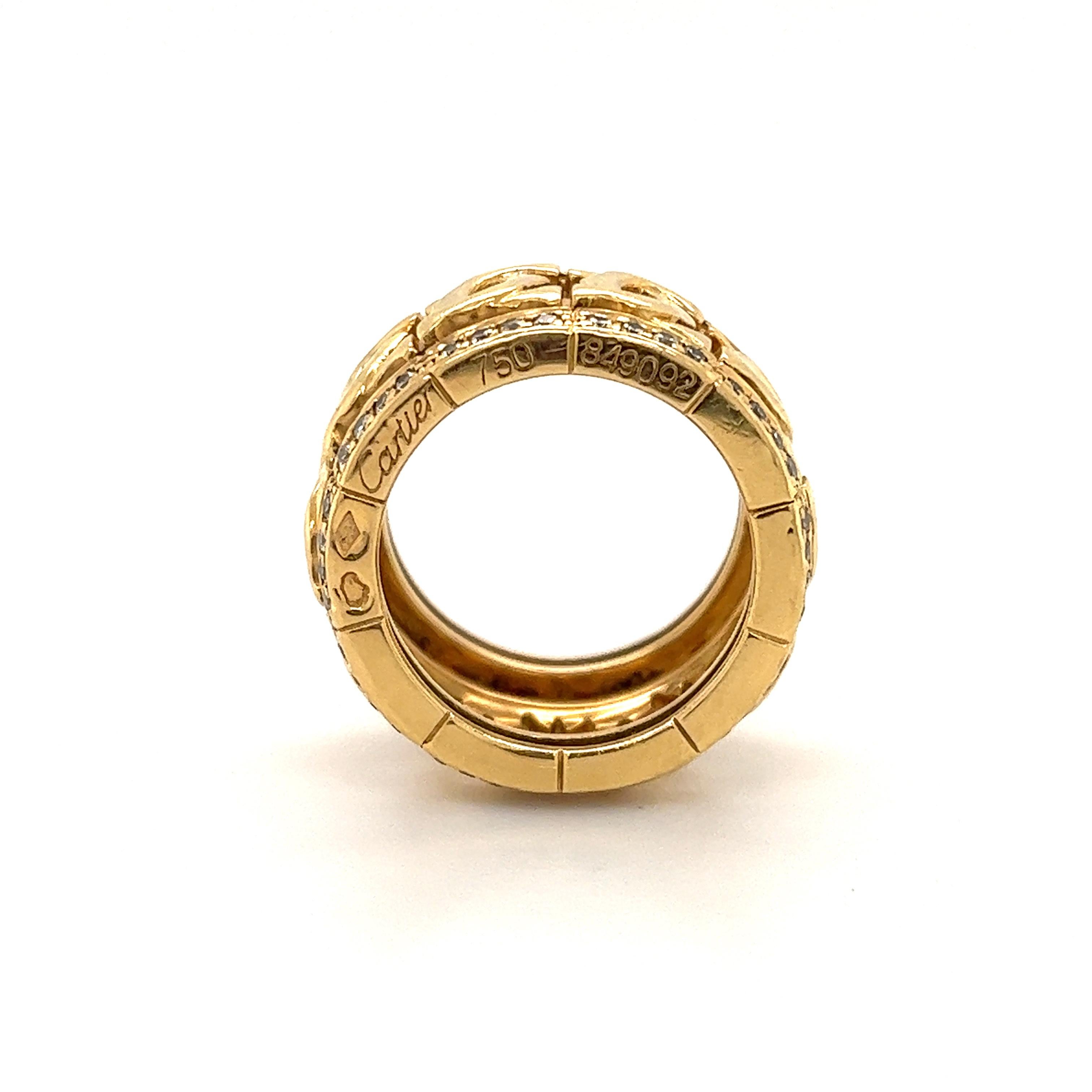 double c cartier ring