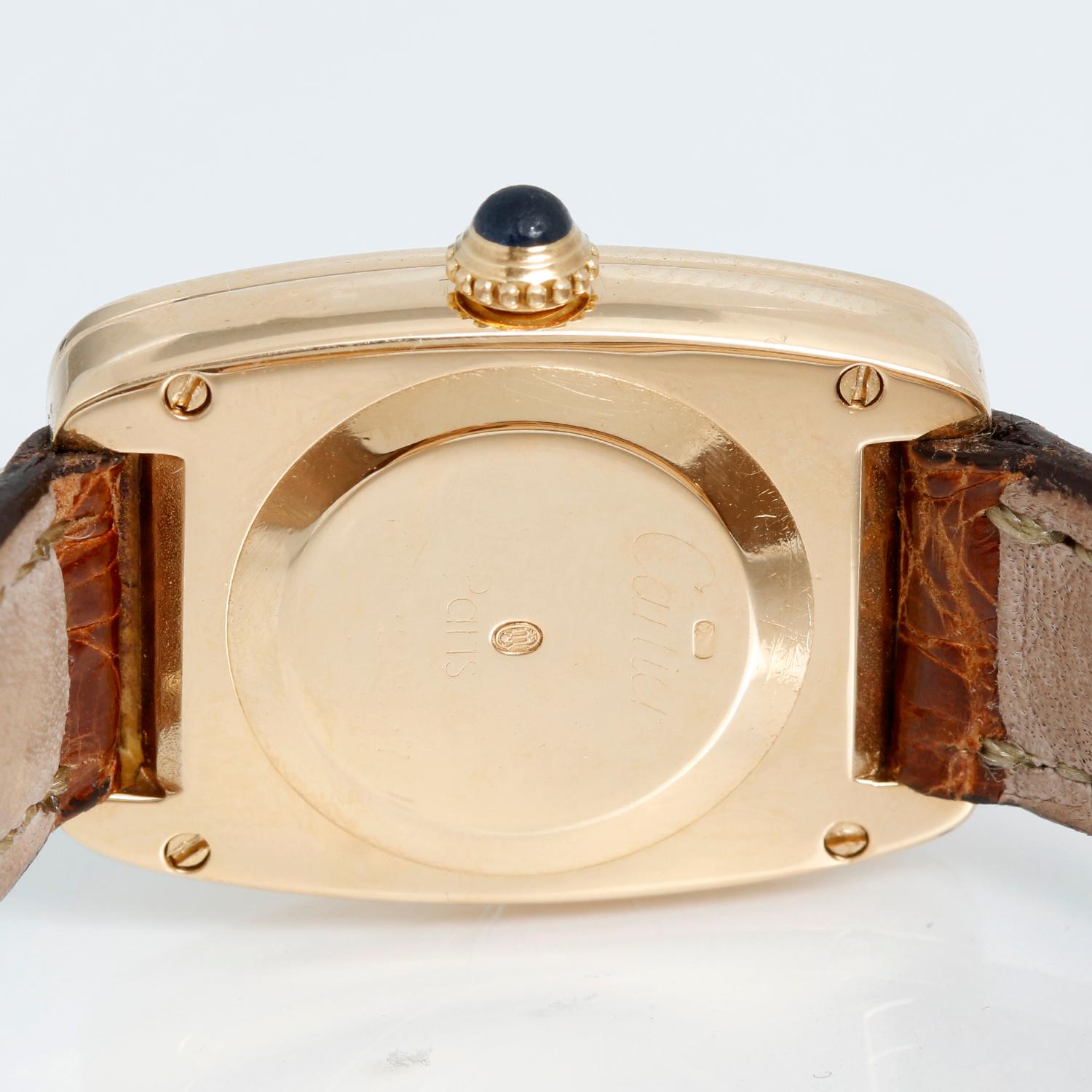 cartier tonneau watch