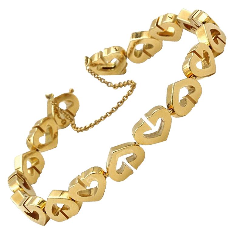 Ties of the Heart Bracelet with Initials (Gold Plated) - Talisa