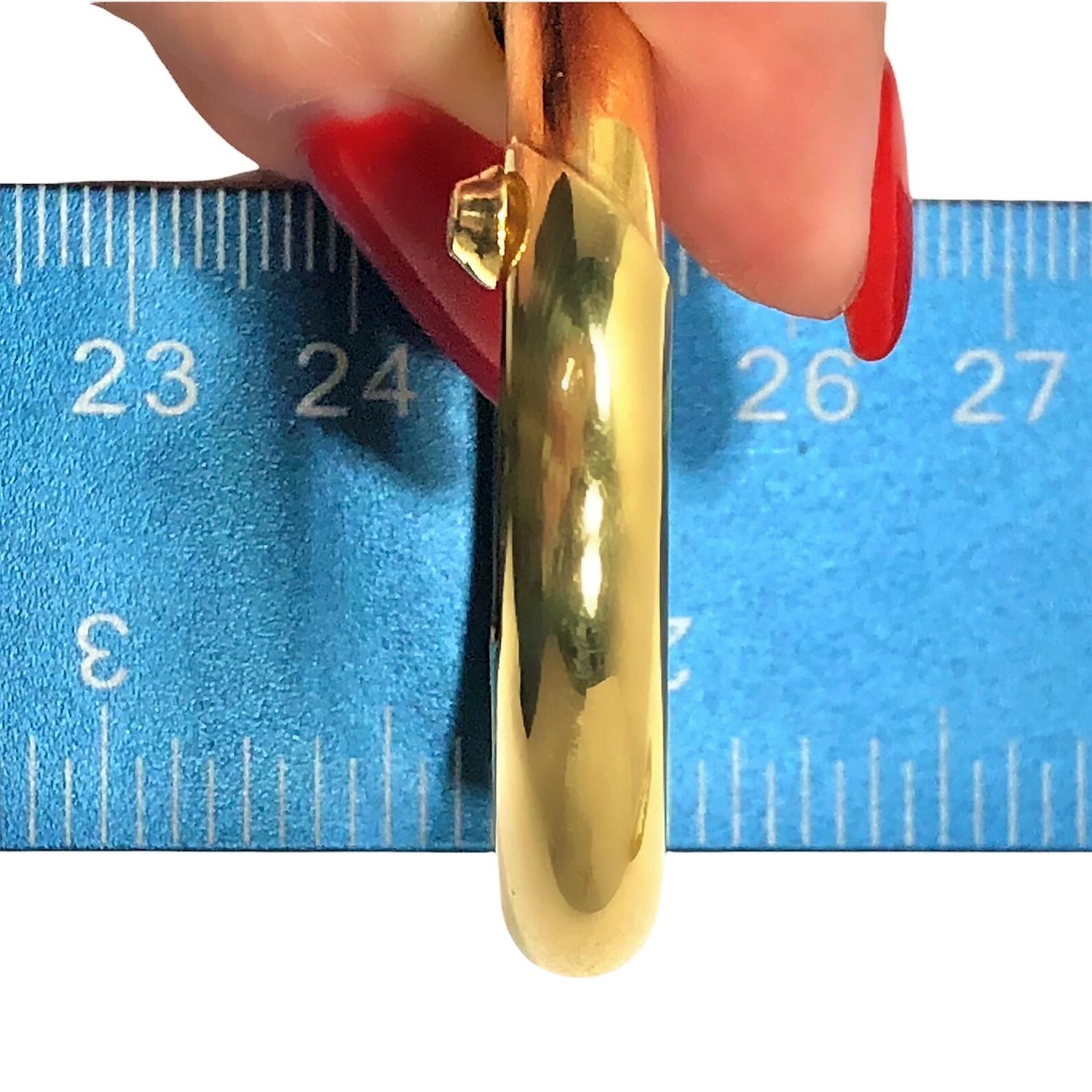 Cartier Ohrringe aus 18 Karat Gelbgold für nicht durchstochene Ohren 5