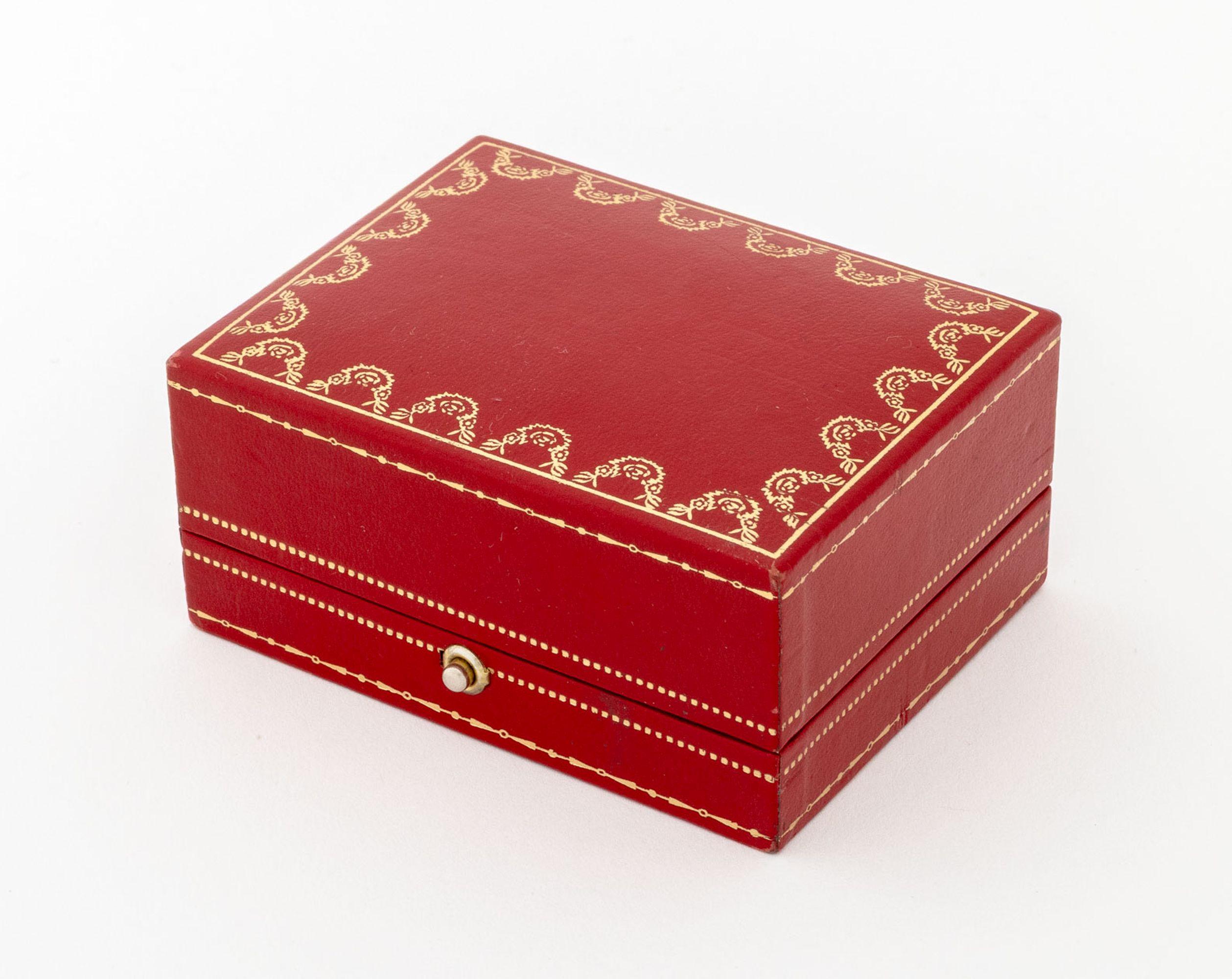 Boucles d'oreilles Huggie en or jaune 18K de Cartier en vente 2