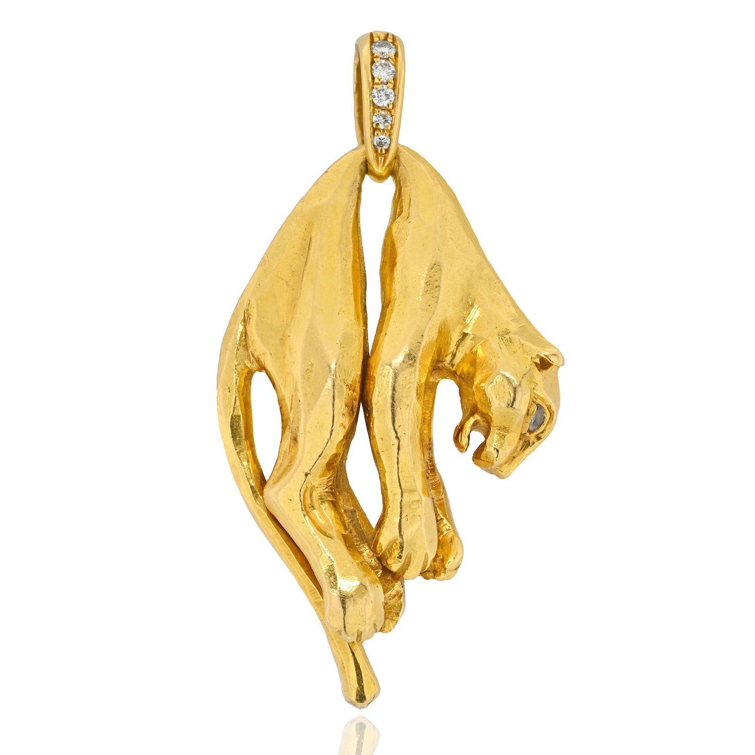 cartier panther charm
