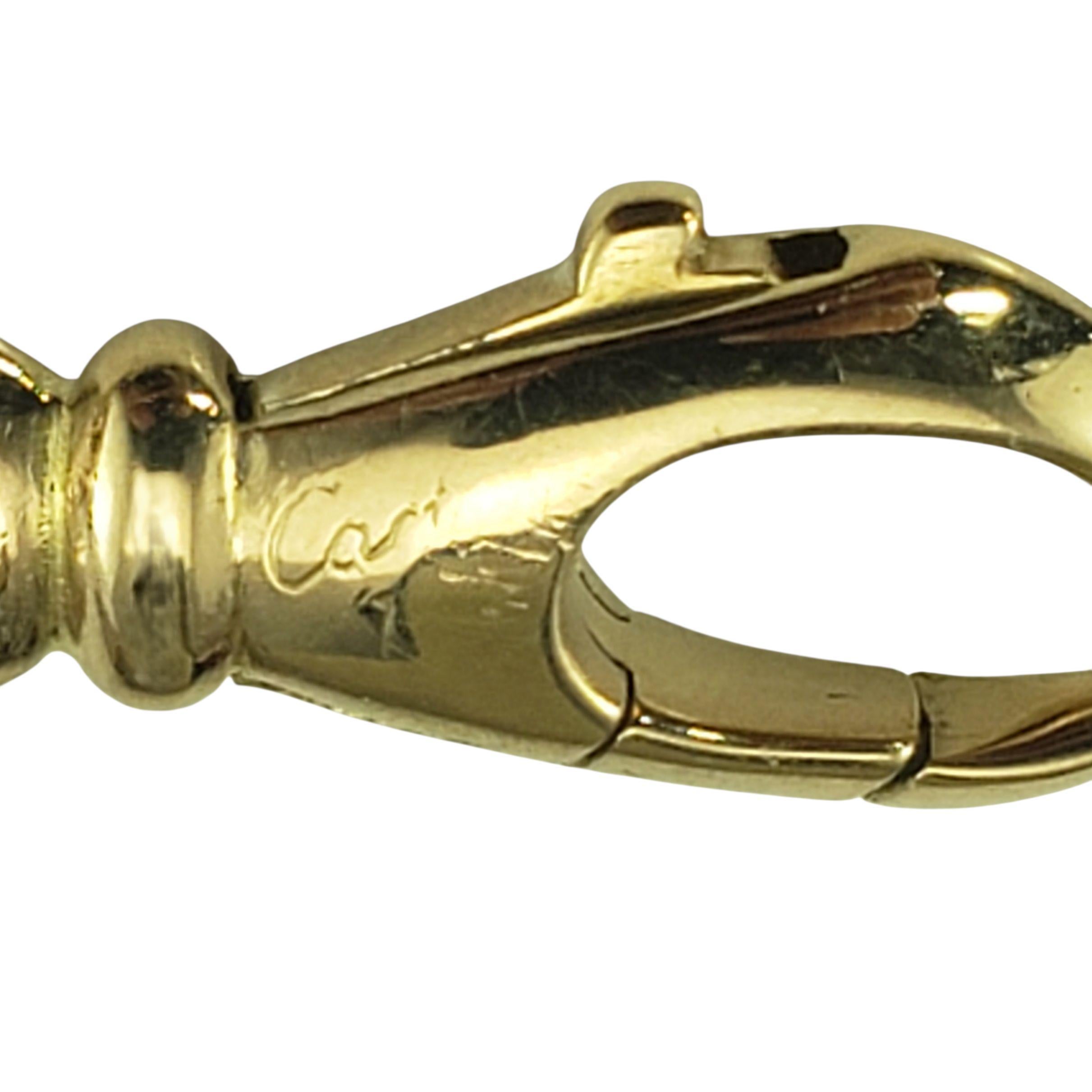 Bracelet à maillons en or jaune 18K de Cartier avec boîte et certificat  #23083 Pour femmes en vente