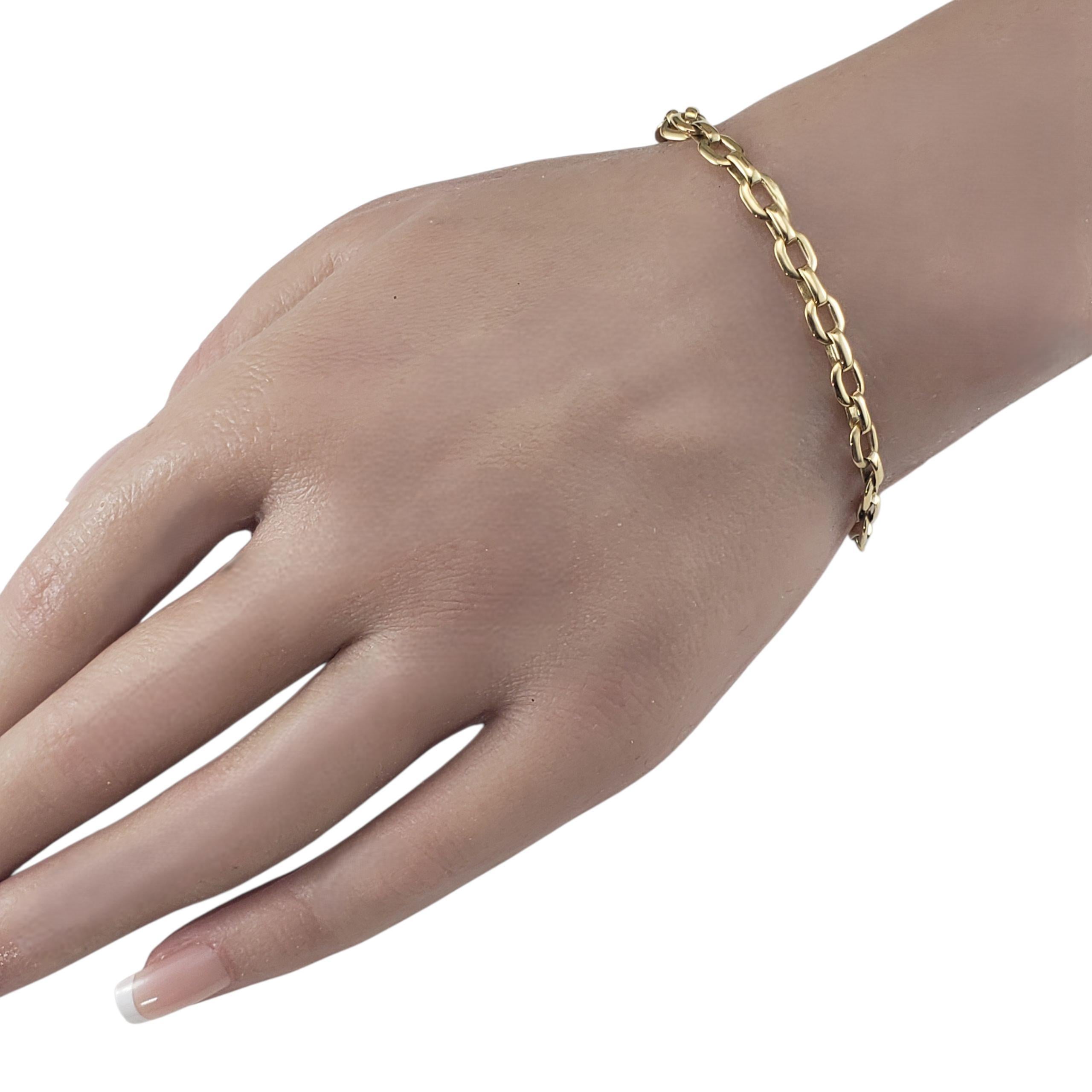 Bracelet à maillons en or jaune 18K de Cartier avec boîte et certificat  #23083 en vente 2