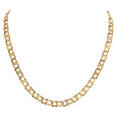 Cartier 18K Yellow Gold Link Necklace