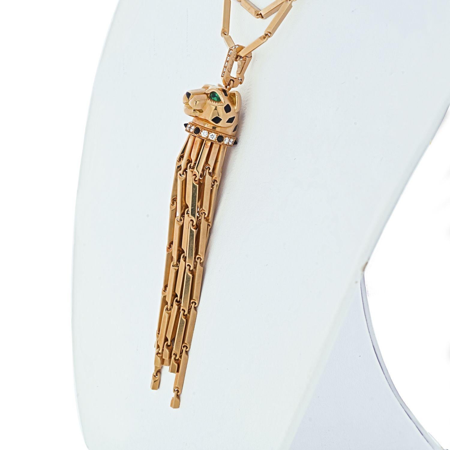 cartier tassel necklace