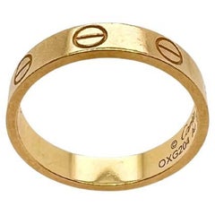 Cartier 18k Gelbgold Love Band Ring