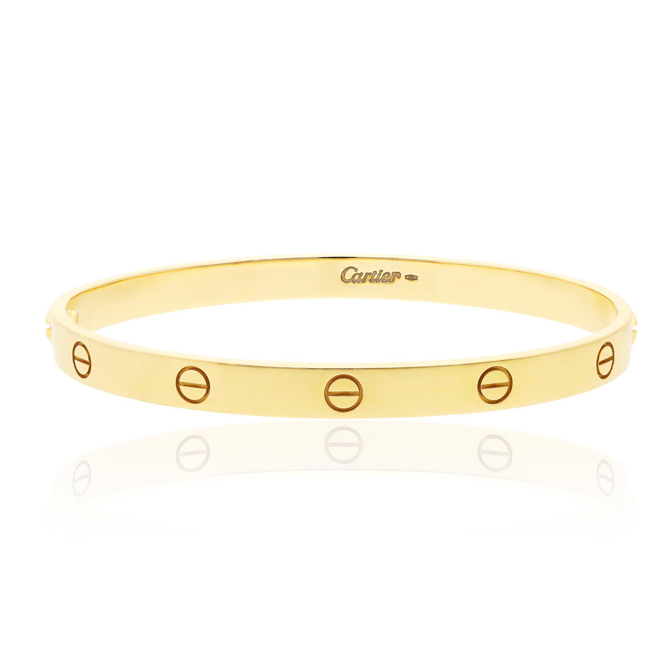 CARTIER Pulsera Amor Oro Amarillo 18K