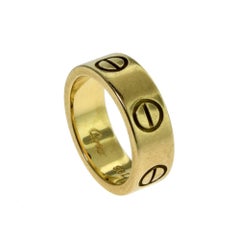 Cartier 18 Karat Yellow Gold Love Ring