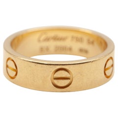 Cartier 18K Yellow Gold Love Ring