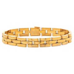 Cartier, 18K Yellow Gold 'MAILLON PANTHÈRE' Bracelet 2000