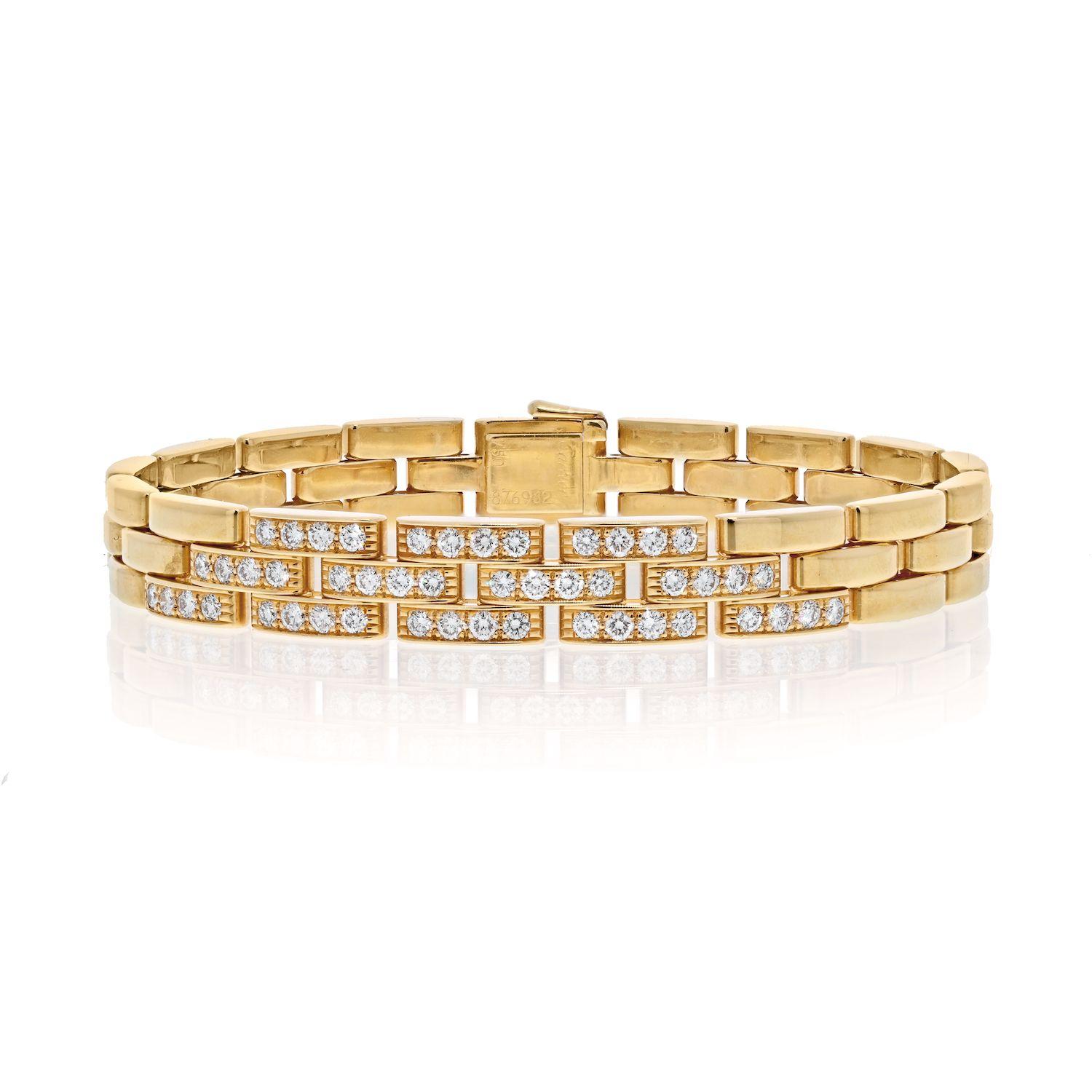 maillon panthère bracelet