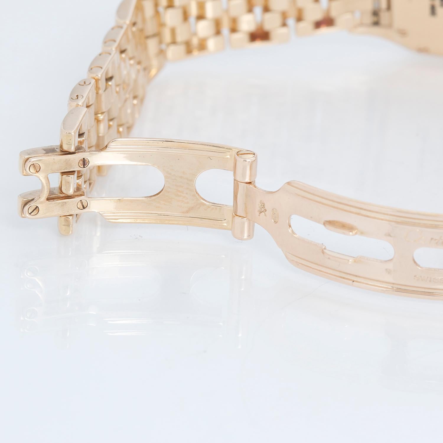 Cartier 18 Karat Gelbgold Panther Damenuhr WF3254B9 1280 2