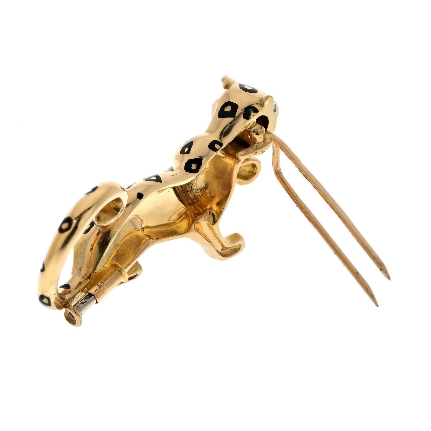 cartier panther pin