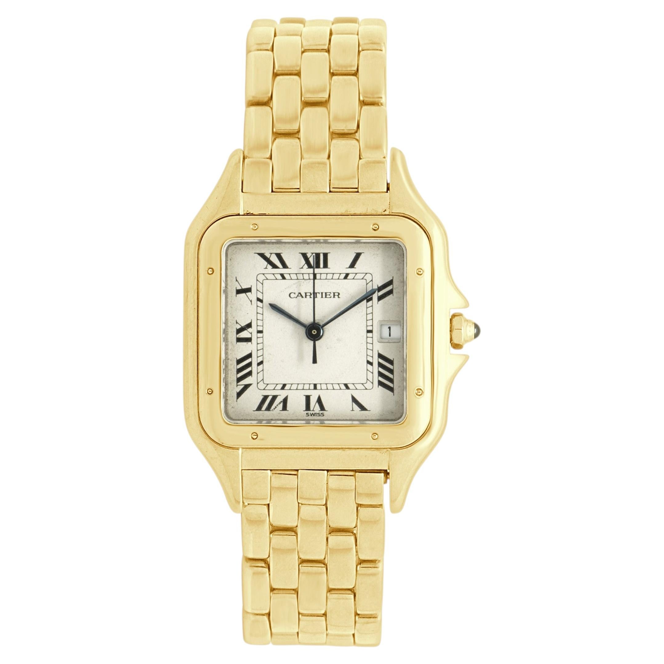 Cartier 18K Yellow Gold Panthere de Cartier 28mm