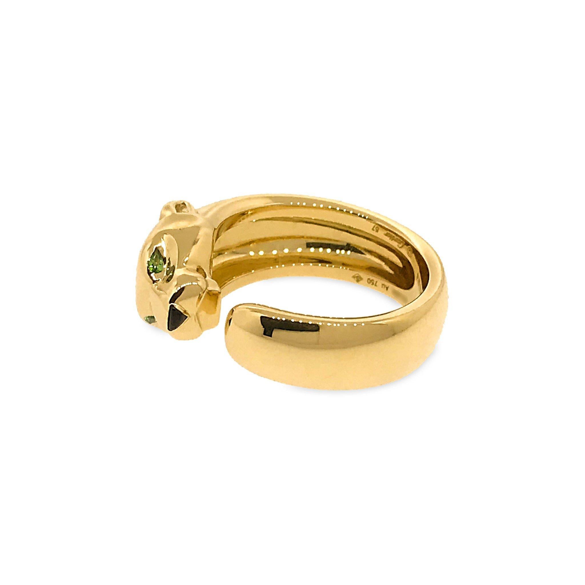 METAL TYPE: 18K Yellow Gold
TOTAL WEIGHT: 17.5g
RING SIZE: 8 / EU 57
REFERENCE #: 21545-AKLK
CONDITION: Pre-owned, Excellent condition.