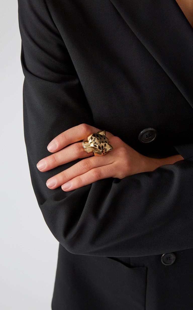Cartier wolf ring on sale