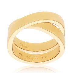 CARTIER 18K Yellow Gold Paris Nouvelle Vague Ring