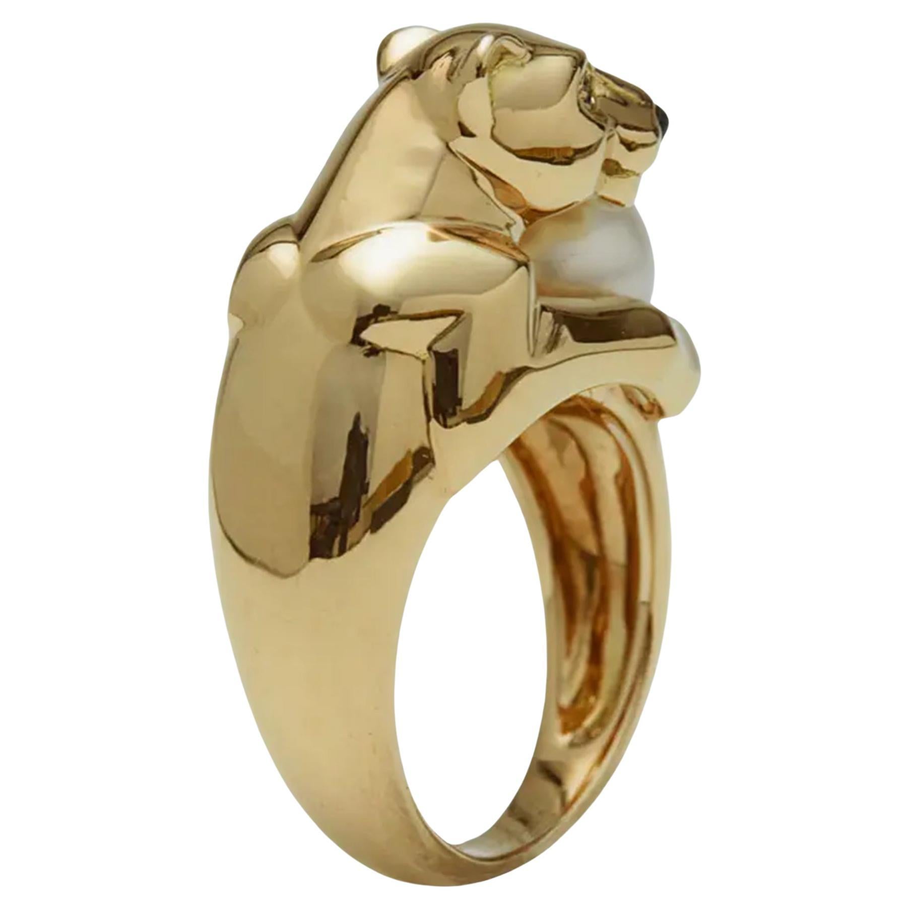 cartier pear ring
