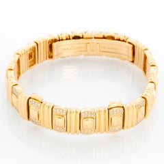 Cartier 18 Karat Yellow Gold Quartz Ellipse Ladies Watch / Bracelet