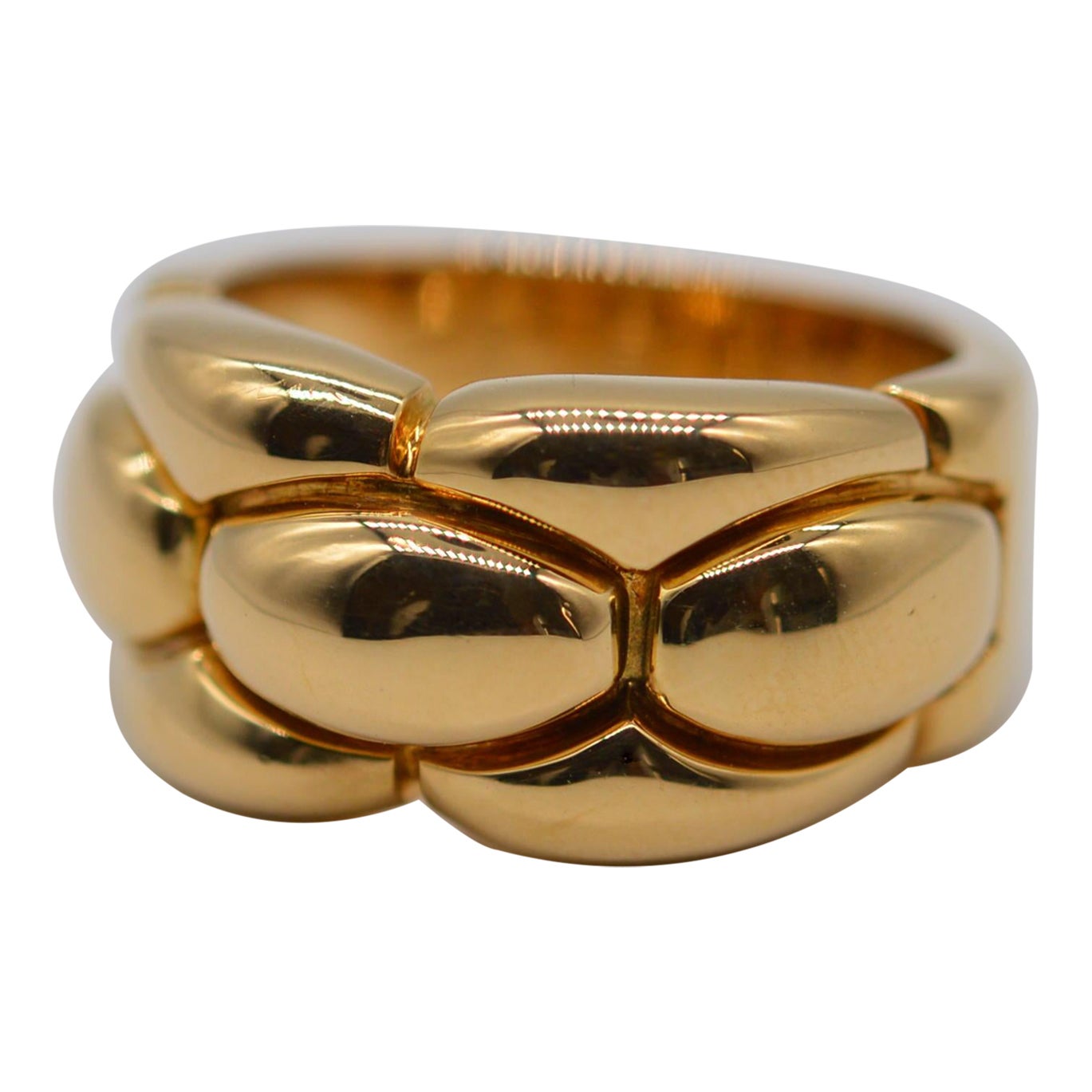 Cartier 18K Yellow Gold Ring Unworn For Sale