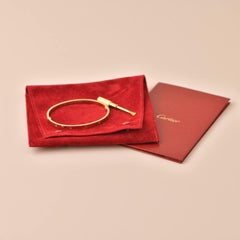 Cartier 18k Yellow Gold Small Model Bracelet Size 18