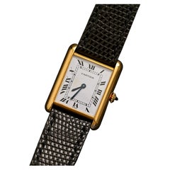 Cartier 18K Yellow Gold Tank Louis Manual Ref. 78086