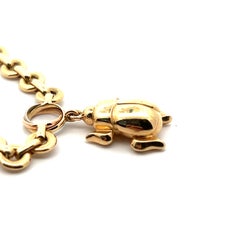 Cartier 18k yellow Gold Trinity Charm Bracelet
