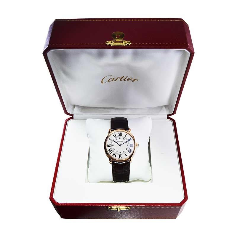 Cartier 18Kt. Solid Gold New Old Stock in the Box Ronde Style 6
