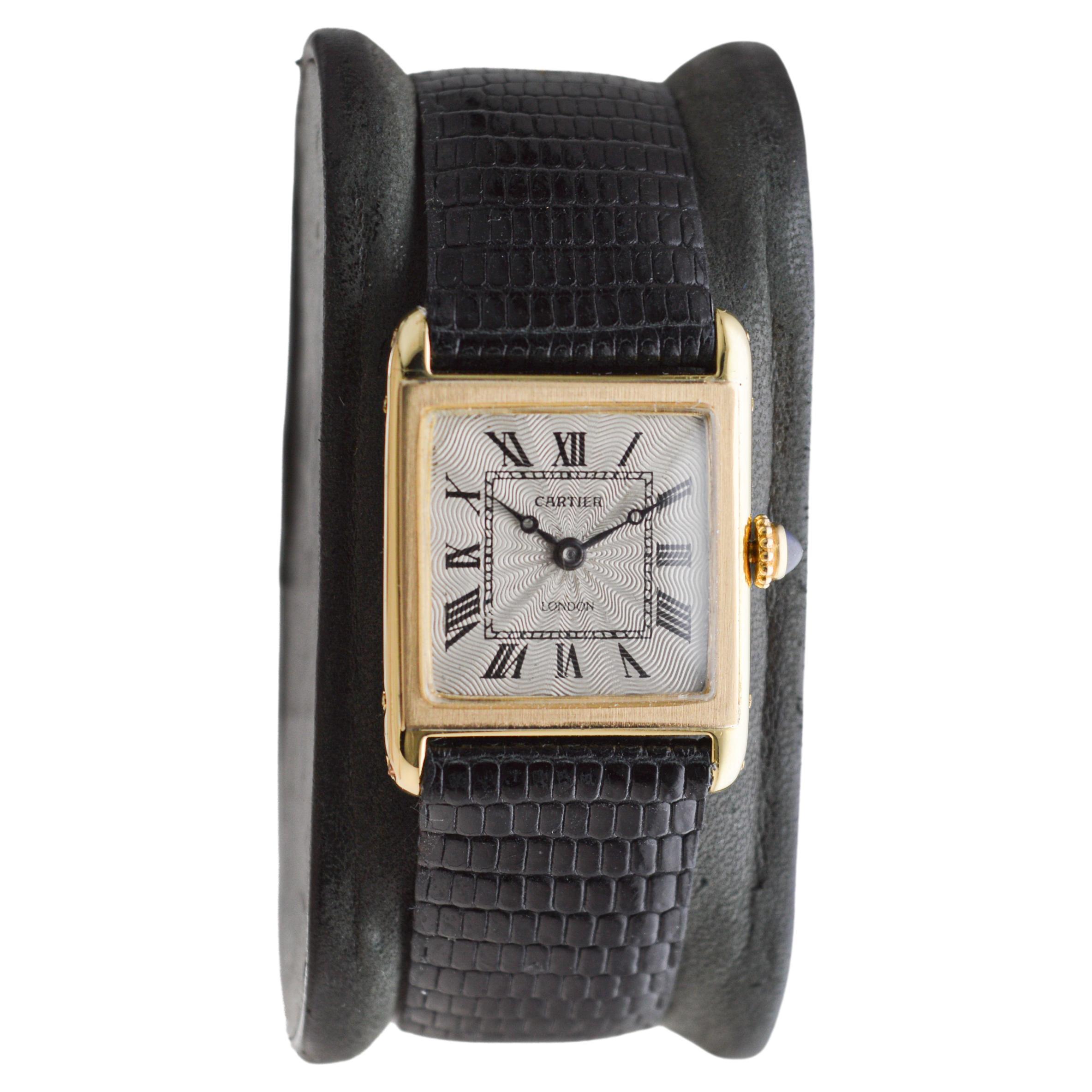 art deco cartier watch