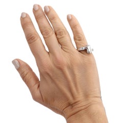 CARTIER 18kt white Gold Menotte Ring