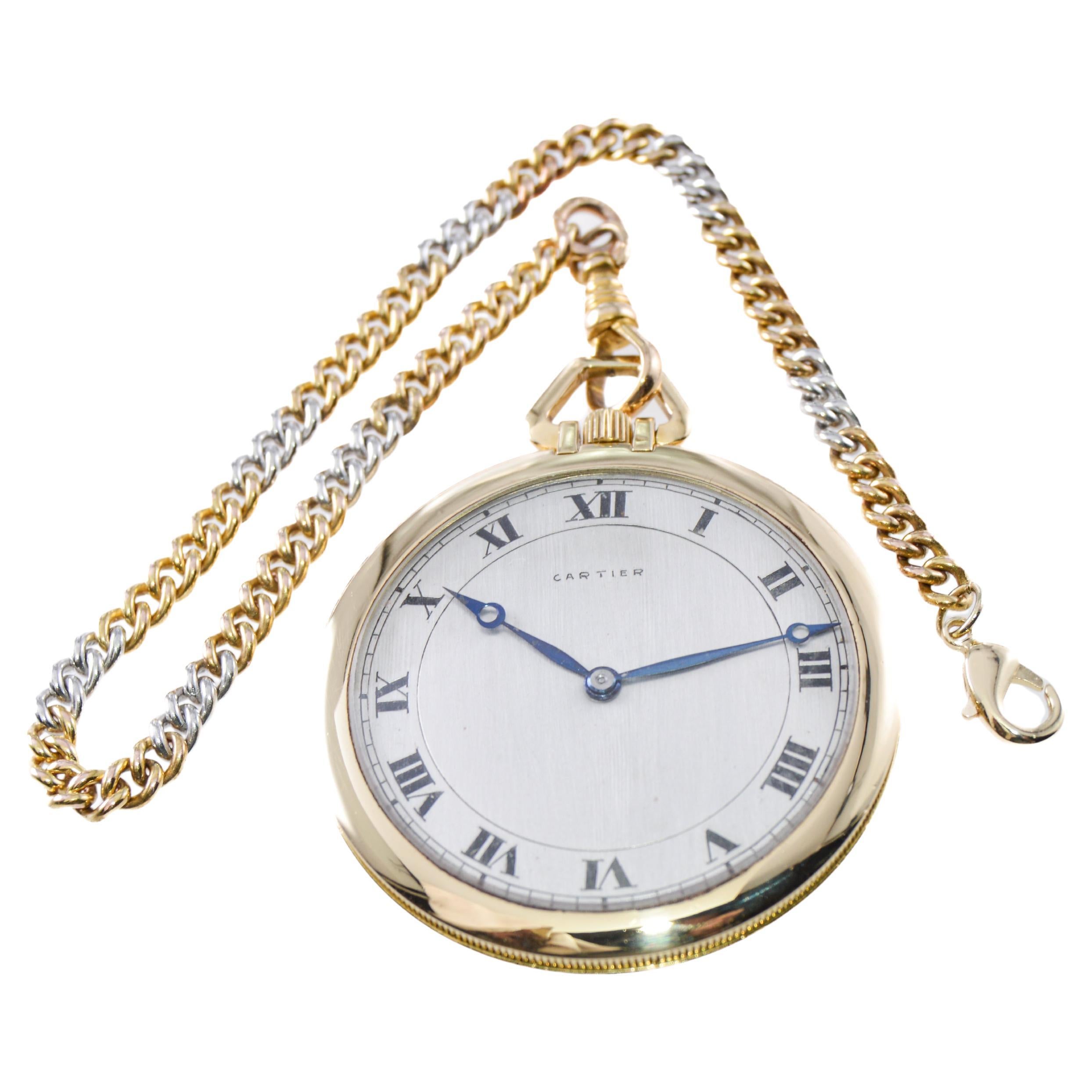 cartier taschenuhr